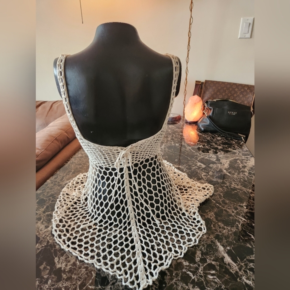 Handmade Crochet Top - Picture 2 of 3